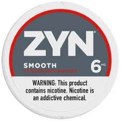 ZYN Smooth 6mg nicotine pouches can