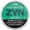 ZYN Ultra Fresh Spearmint 11mg nicotine pouches can